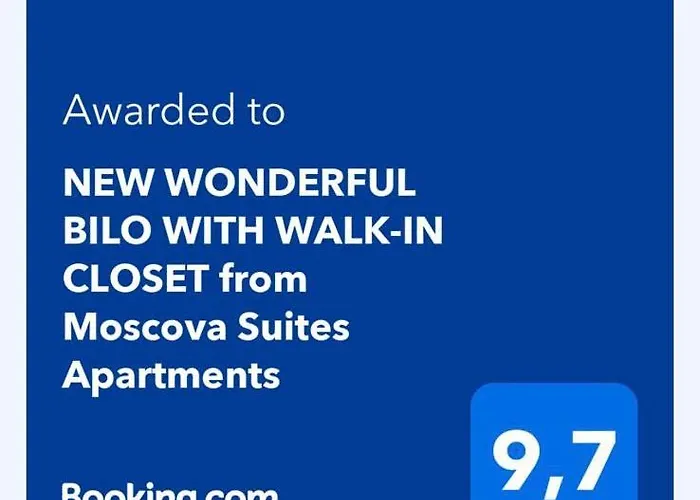 New Wonderful Bilo With Walk-in Closet From Moscova Apartmán *
