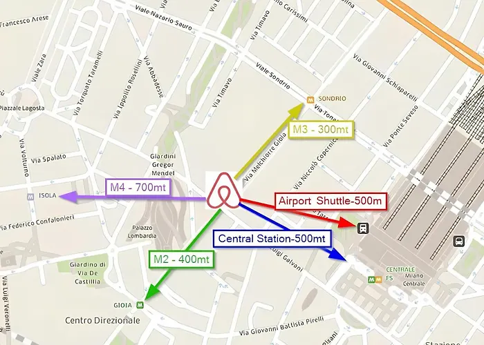 Ourjoy & Skyjoy Units - Via M Gioia, 47 - Wifi, 1 Private Parking, Station, Lejlighed Milano