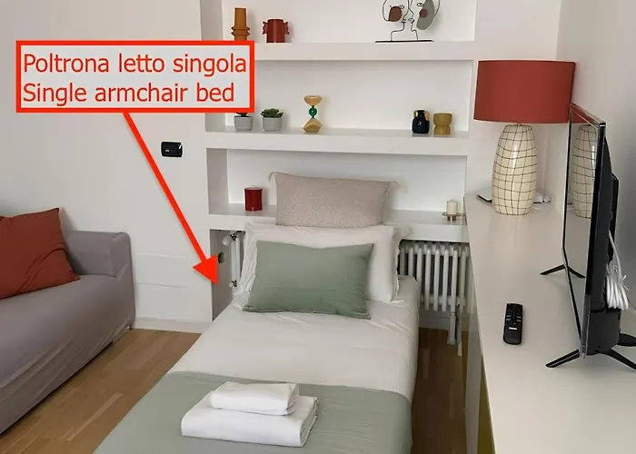 Apartmán Ospitali - Casa Armonia Delizioso Bilo Vicino A Piola Milán