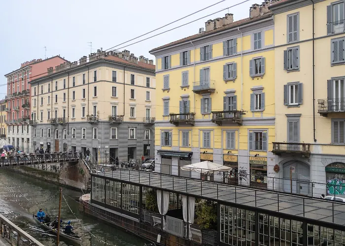 Navigli Dimora Storica Con Vista Sul Canale Apartmán Milán