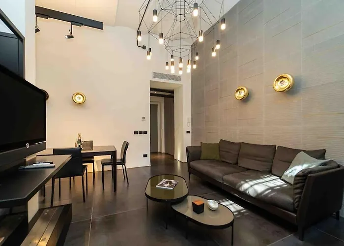 Prestigioso Loft In San Babila A 5 Min. Dal Duomo 아파트 *
