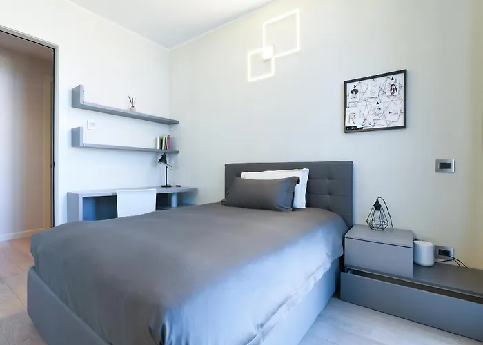 公寓 Luxury In Bosco Verticale Isola *