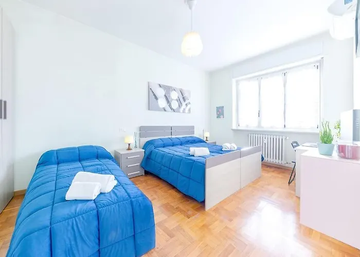 Navigli - Downtown - Duomo Spacious Two Bedroom - Close To Metro - Ac - Wi-fi Appartement *