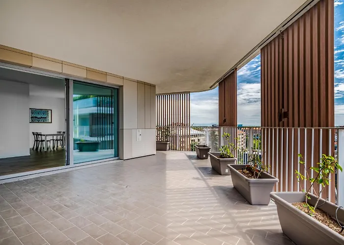 Appartement Penthouse Terrace Piranesi 4pax Wifi