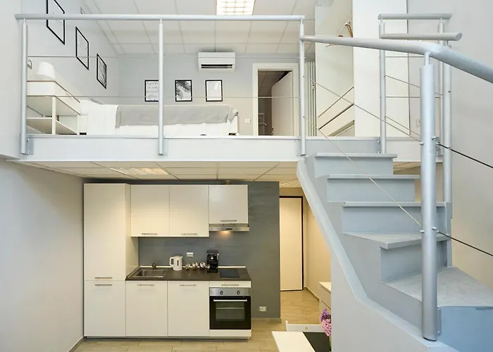 Appartamento Design White Loft - 15 Minutes Walk From Station Milano