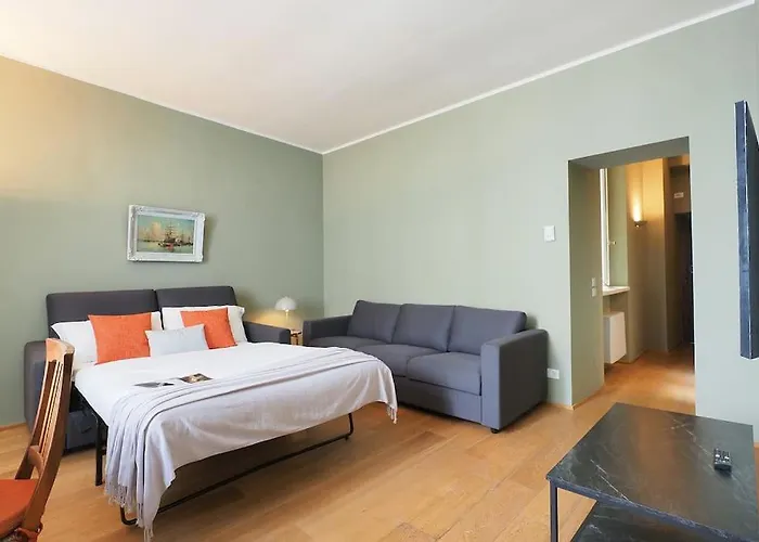 Apartman Contempora - Spacious One-bedroom For 4 People - Castello Sforzesco