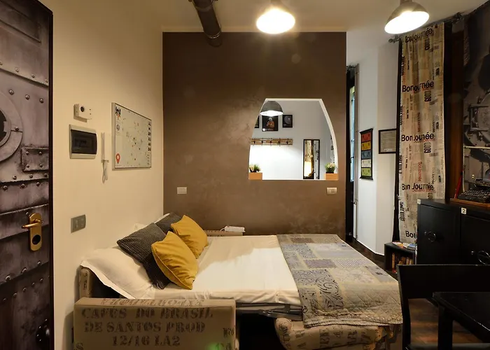 Lejlighed Deluxe Stile Industrial Centro Milano, Potente Wi-fi, 3 Linee Metropolitane- Collegato Direttamente Con Aeroporto Di Malpensa E Rho Fiera In 10 Minuti *