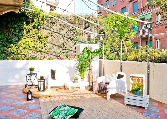Naviglio Pavese Terrace - 15 Min Dal Duomo Апартаменты *