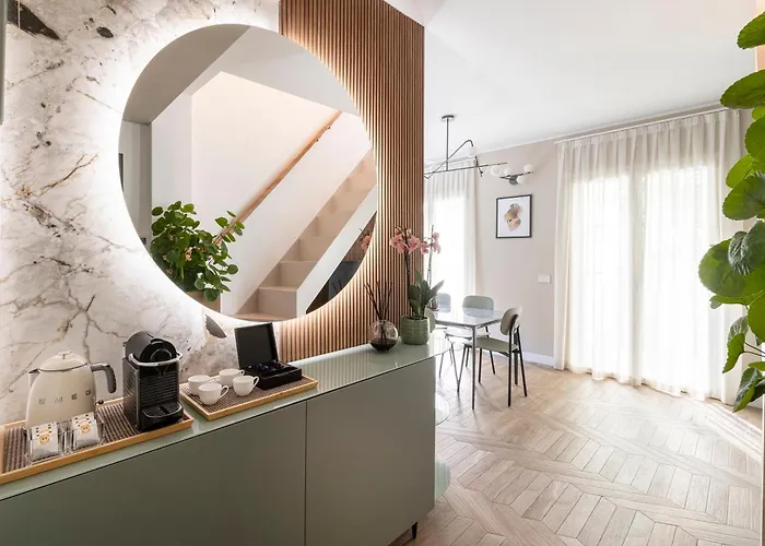 公寓 Modigliani Terrace Jacuzzi Golden House 米兰