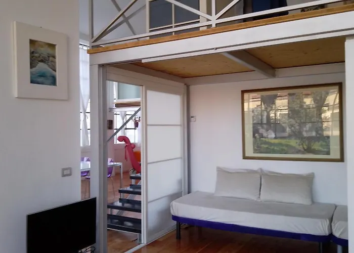 Loft Siete Vidas 200mq Con Terraza Apartmán *