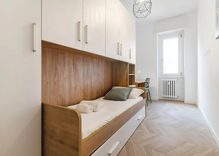 Apartament Porta Romana Nuovo Trilocale Wifi E Ac Mediolan