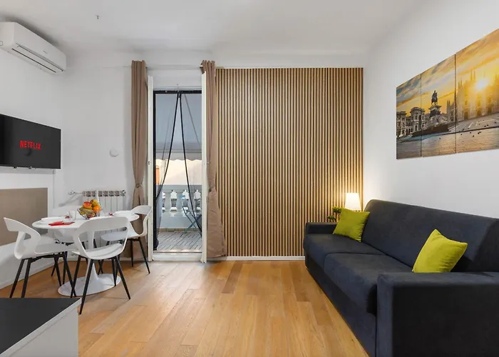 Apartmán Life Elegant Penthouse With Terrace, Wi-fi Netflix, Subway 5 Min - Very Convenient Location Milán