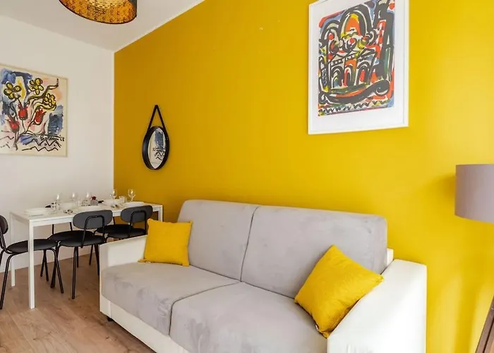 Metro M4 Centro Aeroporto Linate Giambellino Apartmán Milán