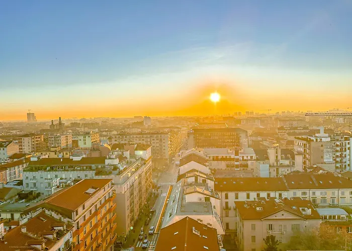 Apartament Ariberto Panoramica - 8 Min Da Duomo Mediolan