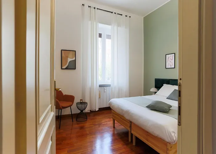 The Rent - Modern Two-bedroom In Porta Romana Milán