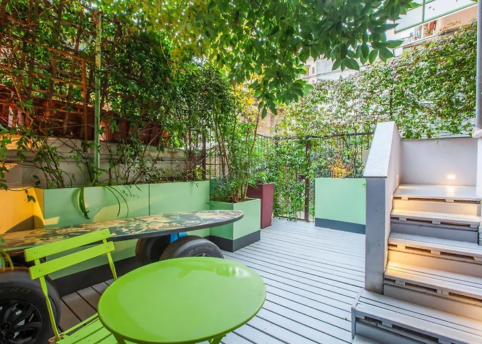 Apartman Boutique Con Cortile-design&fashion District Milánó