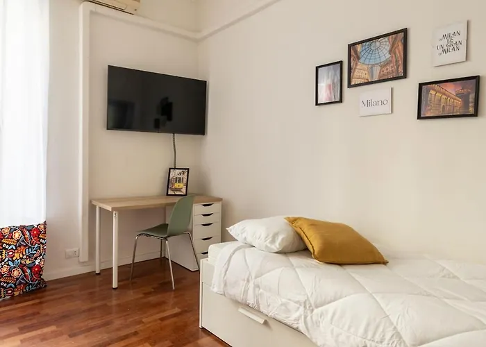 Host4u - Stradivari In Corso Buenos Aires شقة ميلان