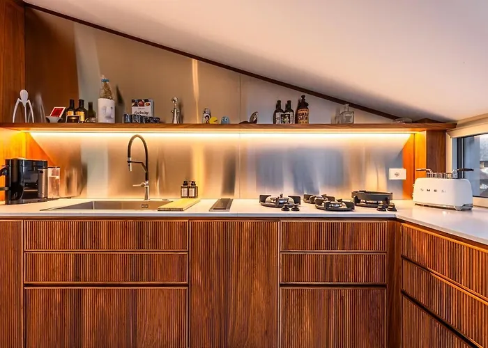 Moscova Elegance And Modern Design With Rooftop 아파트 밀라노