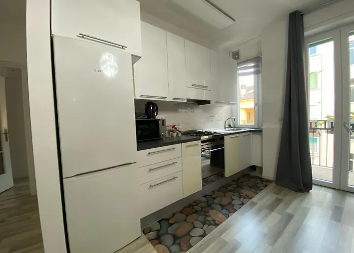 Lugano 2 S&s Home, Moderna E Tranquilla, Vicino Al Centro Di Milano, Con Parcheggio Gratuito Esterno ميلان