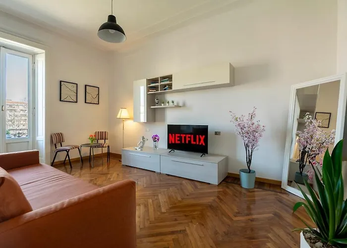 Duomo-linate Airport - Two Bedrooms & Terrace View Milan