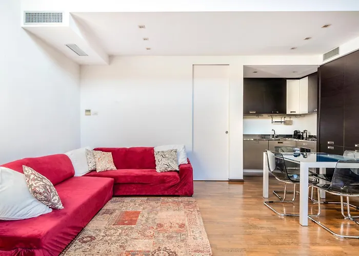 Apartment Red Lofty - Parcheggio Privato - 2 Fermate Da Rho Fiera, Mico E Bovisa *