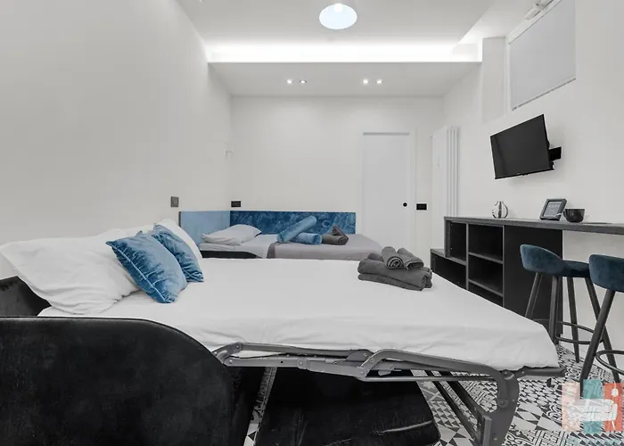 Pab60 -crescenzago-luxury Blue House شقة