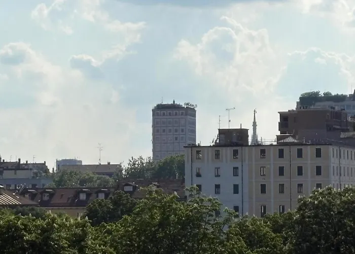Raffinato Trilocale In Zona Centro Apartmán Milán