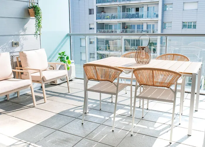 Panoramic Terrace 16th Floor Private Parking Apartamento Milán