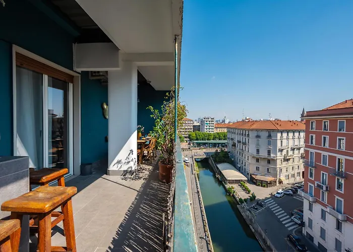 Navigli-darsena Terrazza Esclusiva Sulla Citta * Mailand