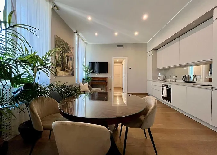Lägenhet Il Glicine - Luxury Urban Oasis Milano