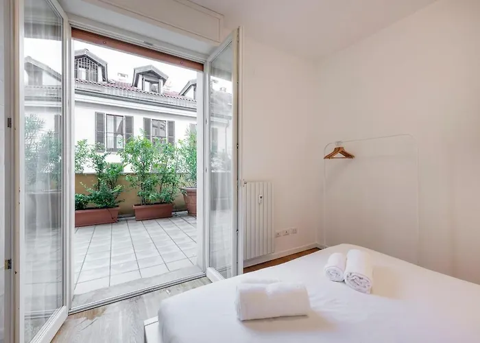 Vigoni 3 - Wonderful Penthouse With Terrace - B Apartmán Milán