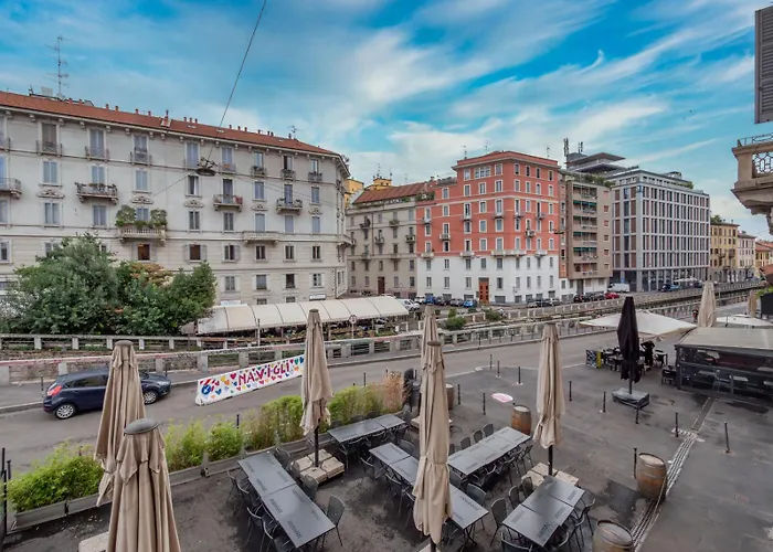 Апартаменты I-host - Trilocale Navigli Con Vista Darsena
