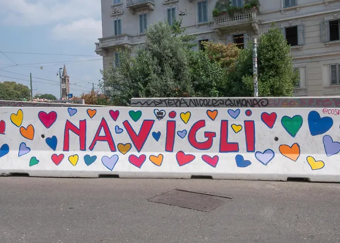 I-host - Trilocale Navigli Con Vista Darsena Апартаменты