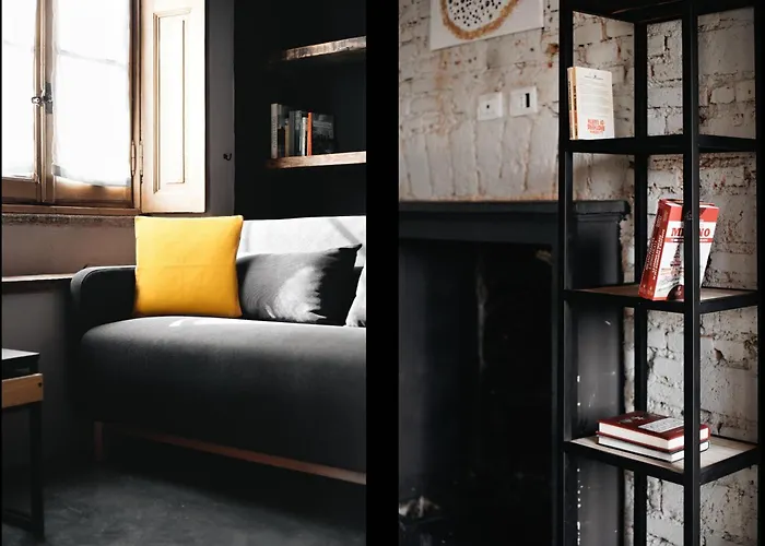 Nyc-style Industrial On Navigli Apartment *