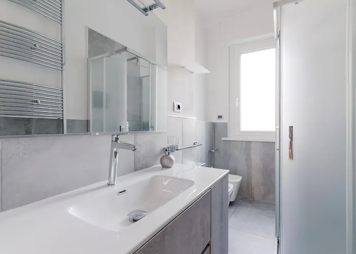 Lägenhet Navigli Modern Hub - 3 Matrimoniali E 2 Bagni