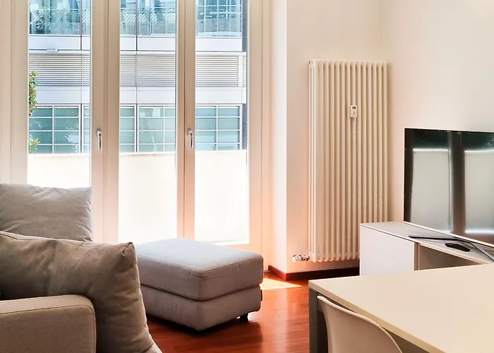 Joivy Superb Flat, 2 Balconies & Skyscrapers View 밀라노