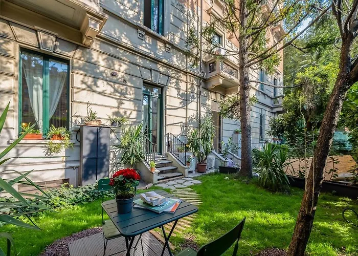 Private Garden & Metro 2 Min - Wooden Wave Flat Apartment