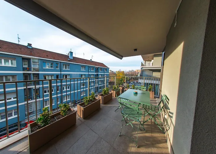 Apartmán Crespi Terrace, Private Parking, A Few Steps From The Metro Milán