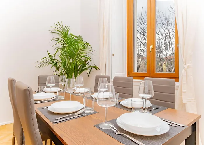 公寓 Velvet & Marble - Stylish Luxury Center *