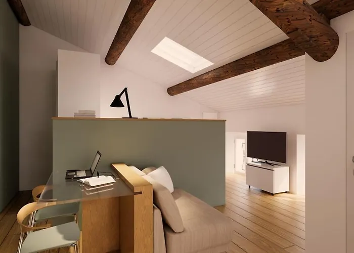 Apartman Splendida Mansarda Via Solferino In Brera Milánó
