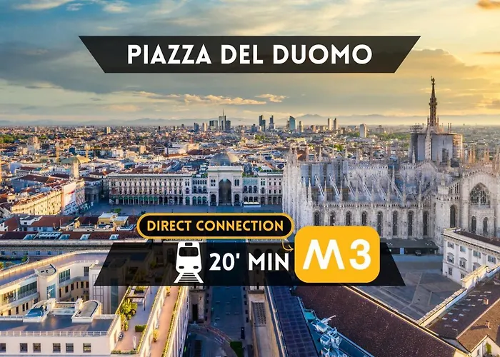 Duomo A 20 Min - Moderna - Metro M3 A 5 Min アパート ミラノ