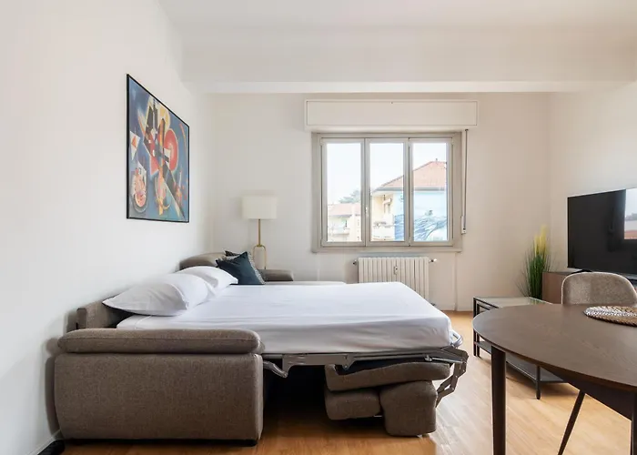 Albertinelli - Bilocale San Siro Apartman Milánó
