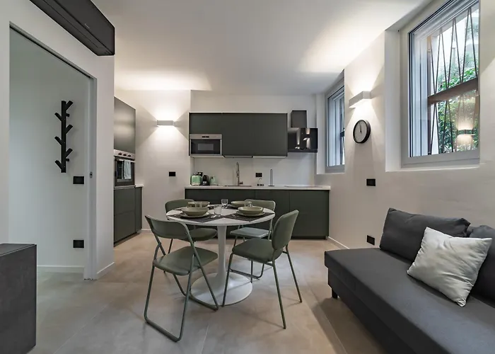 公寓 9 Min Walk From Porta Nuova, Design And Elegance