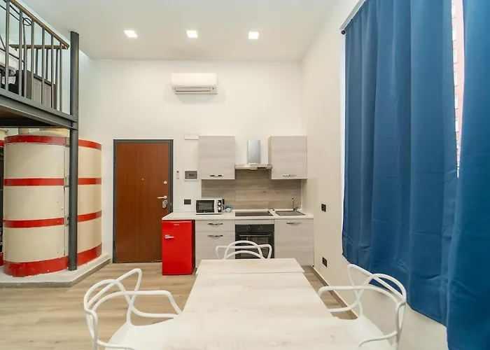דירה Spacious With Wifi And Ac & Parking מילאנו