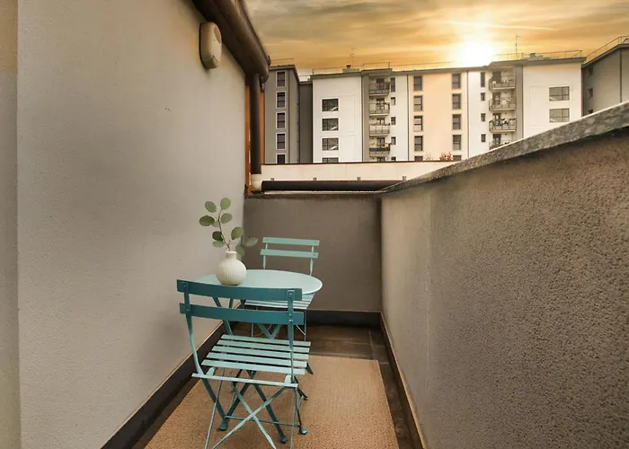 Just Urban - Design Loft 2 Bathrooms And Balcony - 9 Min M4 Duomo Appartamento