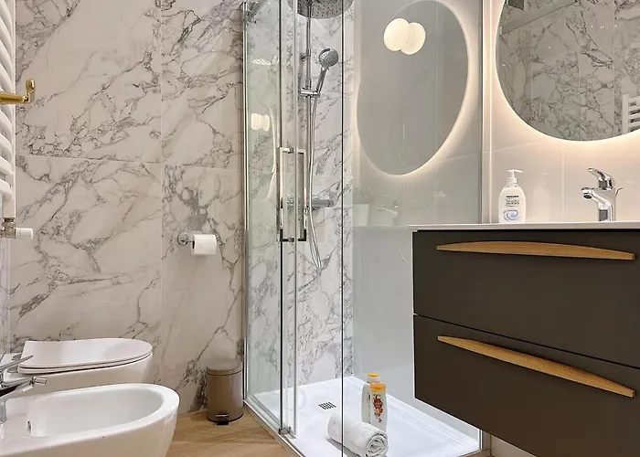 아파트 Convention Center Sempione Castle Double Bathroom Entire Apartment, 24h Supermarket, Nightlife 밀라노