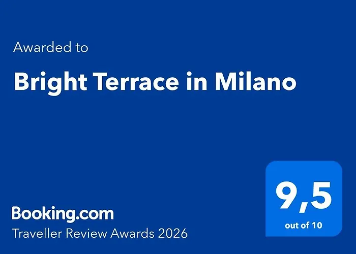 Bright Terrace In Milan