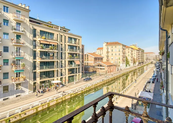 Apartman Atelier Navigli - Elegant Loft With Canal View