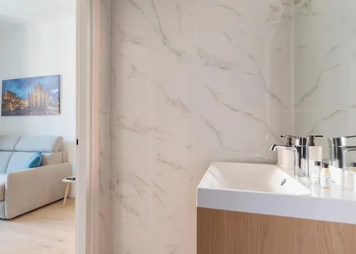Guesthost - Comfy Ca' Granda Mm5 Apartman Milánó