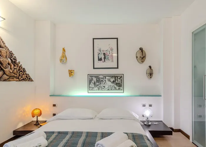 Isola Oasis - Loft With Garden & Free Private Garage Апартаменты